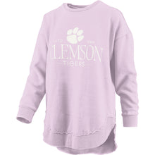 Clemson Pressbox Women’s Silverton Melange Poncho