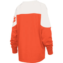 Clemson Pressbox Women's Southlawn Long Sleeve Top - ORANGE
