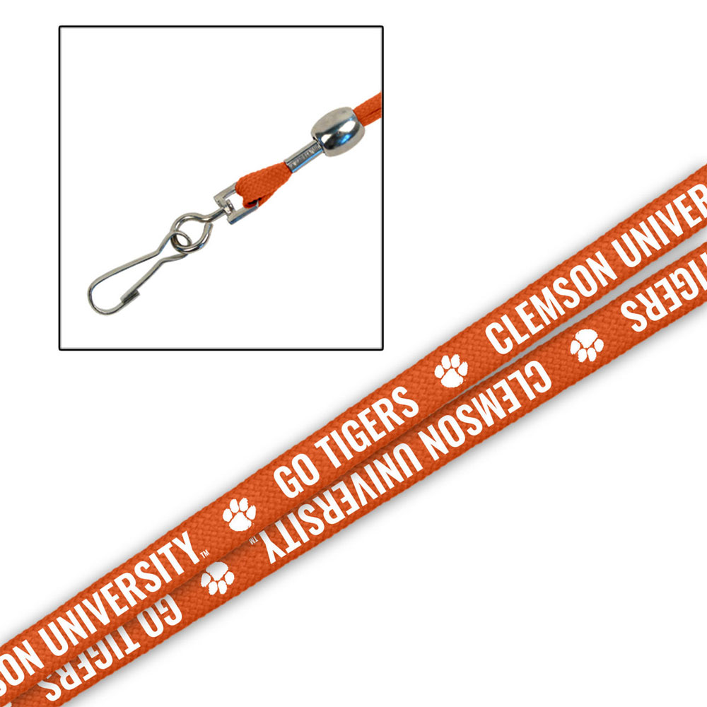 Clemson Printed Lanyard