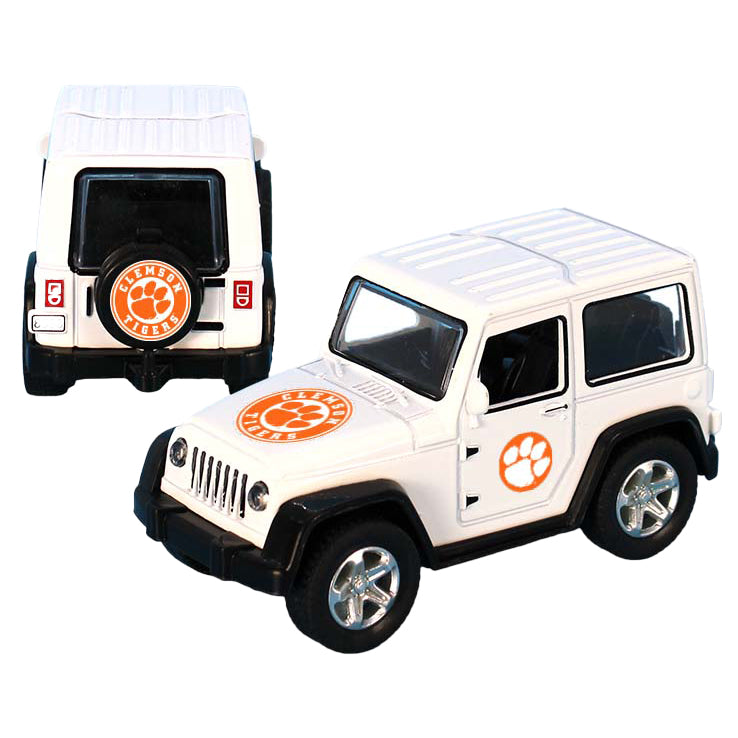 Clemson Pull-Back Jeep