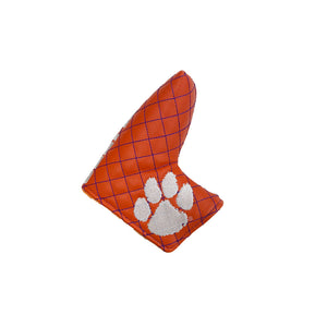Clemson Quilted Blade Putter Cover