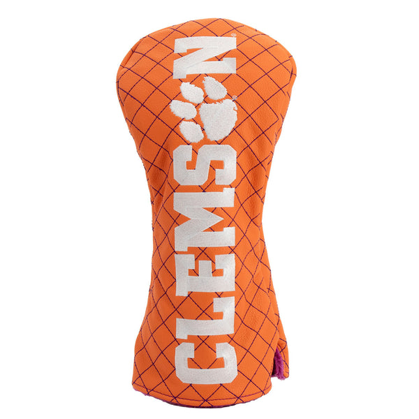 Clemson Quilted Driver Cover