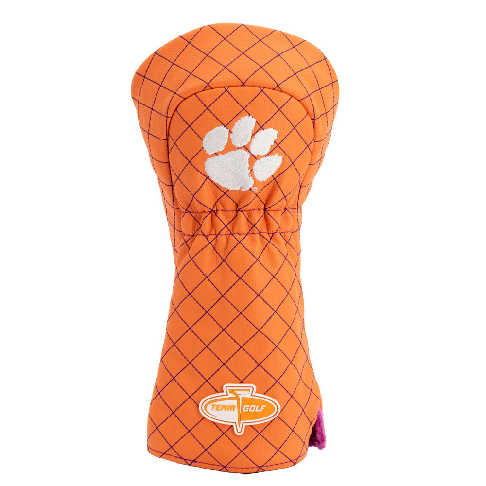 Clemson Quilted Driver Cover
