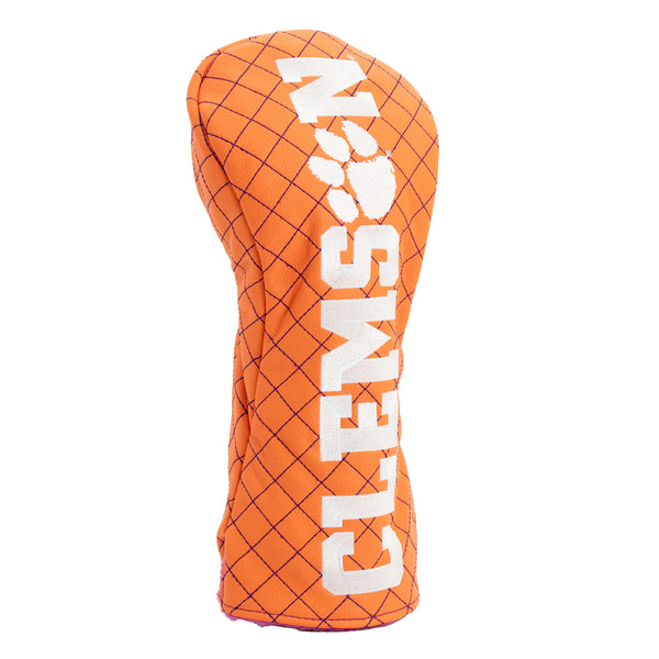 Clemson Quilted Driver Cover