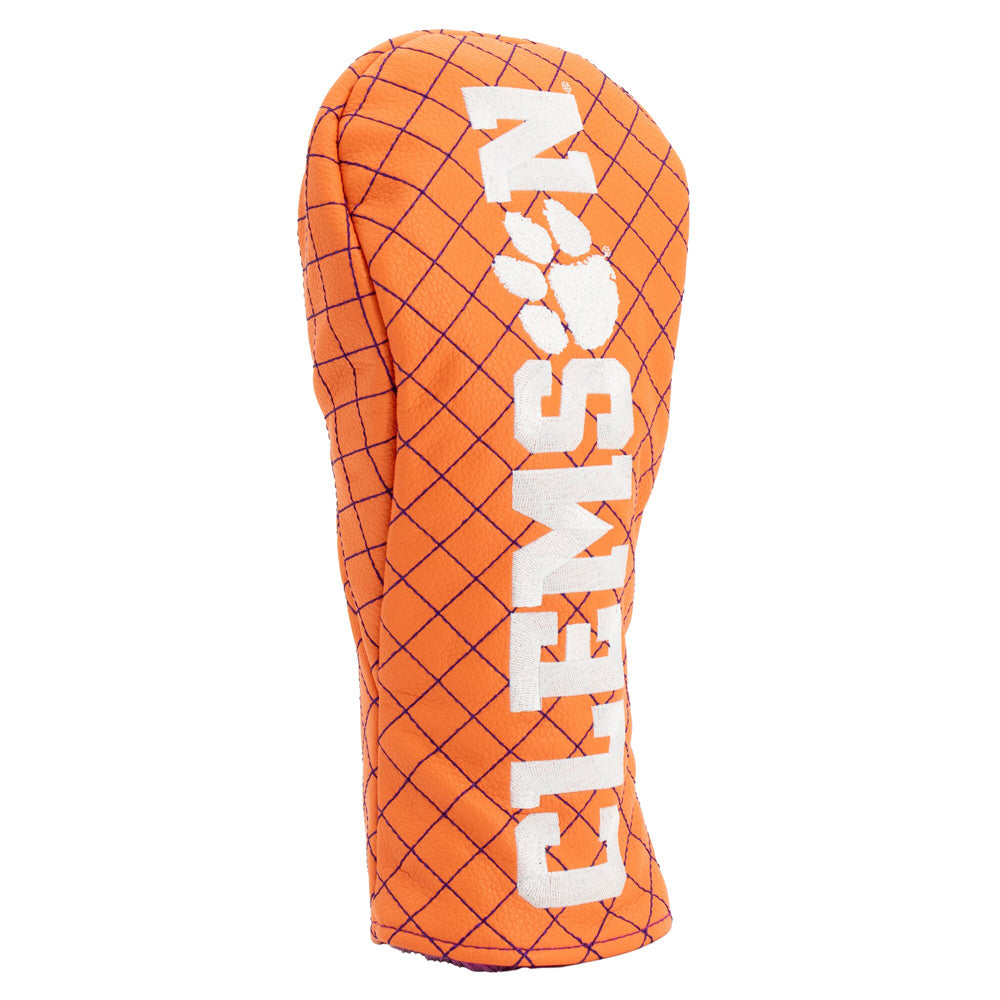 Clemson Quilted Fairway Cover - ORANGE