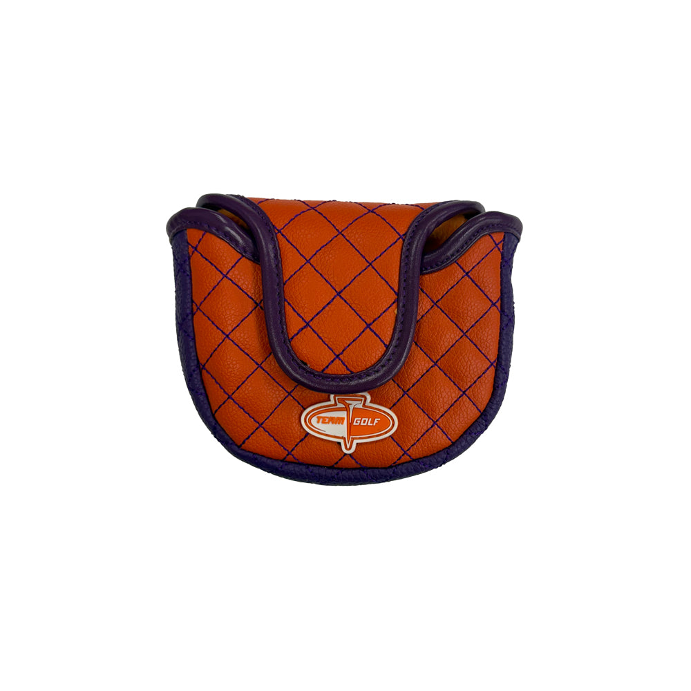 Clemson Quilted Mallet Putter Cover