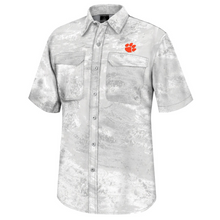 Clemson Realtree Huron Fishing Shirt  - WHITE