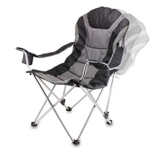 Clemson Reclining Camp Chair - BLACK