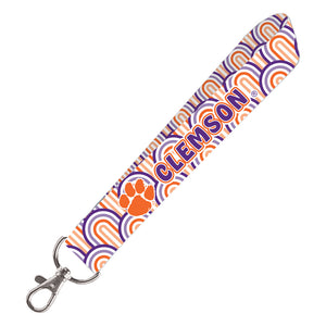 Clemson Retro Key Strap