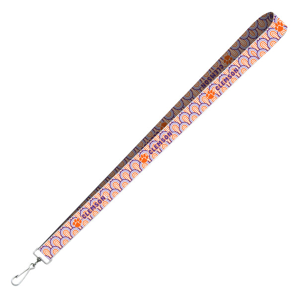 Clemson Retro Lanyard
