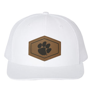 Clemson Richardson Patch Trucker Cap - WHITE