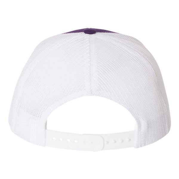 Clemson Richardson State Patch Trucker Cap - PURPLE