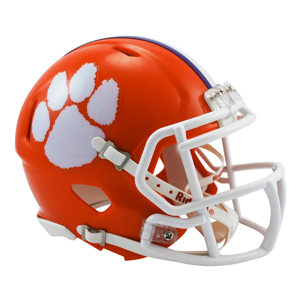 clemson tigers football helmet pic Riddell Revolution Speed Mini Their vision is brought to life Authentic Signed Clemson Tigers Helmet