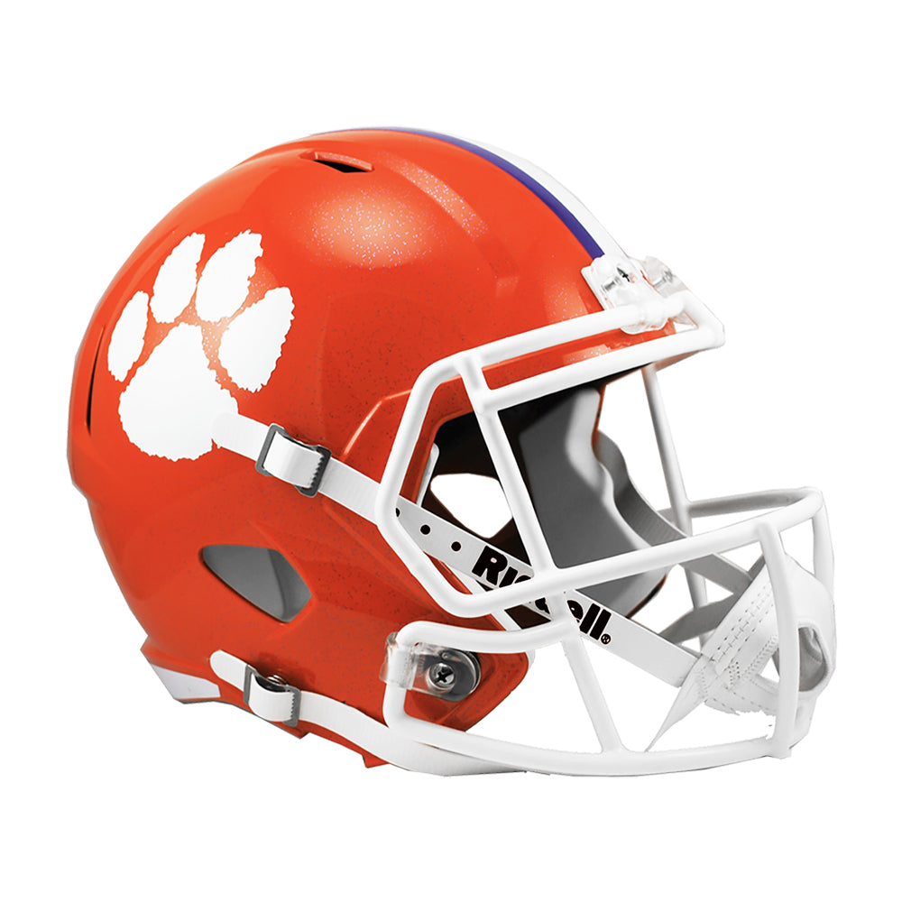 Clemson Riddell Speed Replica Helmet
