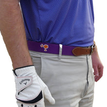 Clemson Roostas Fort Hill Needlepoint Belt 