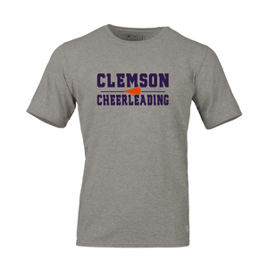 Clemson Russell Cheerleading Tee - MD GREY