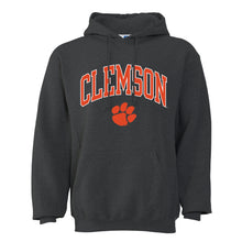 Clemson Russell Classic Hoodie Sweatshirt - DK GREY