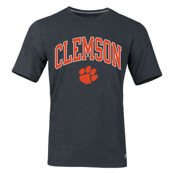 Clemson Russell Classic T-Shirt - DK GREY