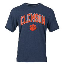 Clemson Russell Classic T-Shirt - NAVY HTR