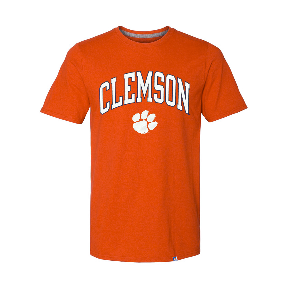 Clemson Russell Classic T-Shirt - ORANGE