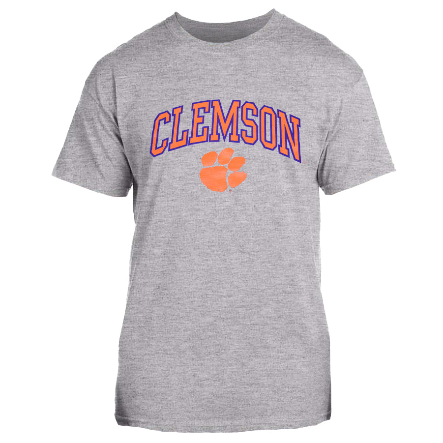Clemson Russell Classic T-Shirt - MD GREY