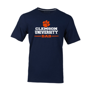 Clemson Russell Dad T-Shirt - NAVY
