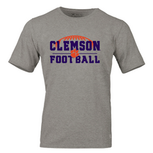 Clemson Russell Football Tee - MD GREY