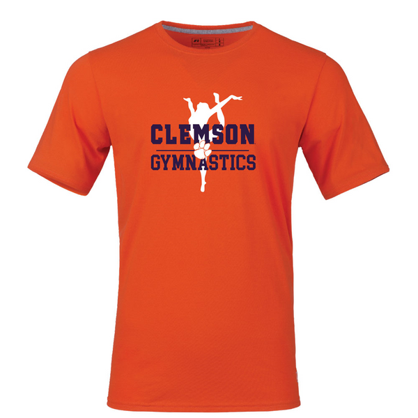 Clemson Russell Gymnastics Tee  - ORANGE