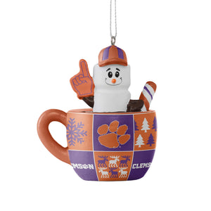 Clemson S'mores Mug Ornament