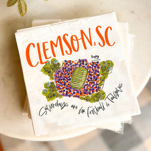 Clemson, SC Tailgate Napkins