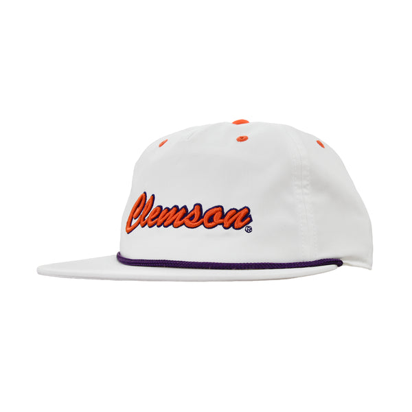 Clemson Script Rope Cap