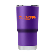 Clemson Sidekick Vault Tiger Face Tumbler - PURPLE