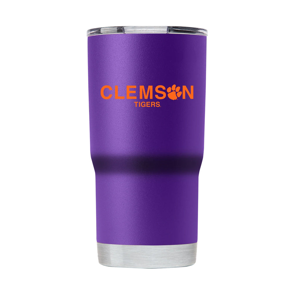 Clemson Sidekick Vault Tiger Face Tumbler - PURPLE