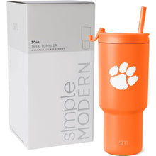 Clemson Simple Modern 30oz Trek Tumbler