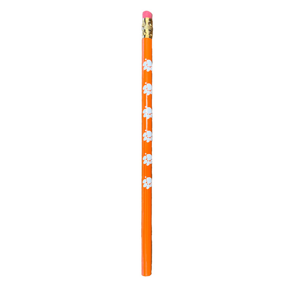 Clemson Small Paw Pencil - ORANGE