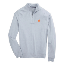 Clemson Southern Tide Cruiser Heather Quarter Zip - MD GREY