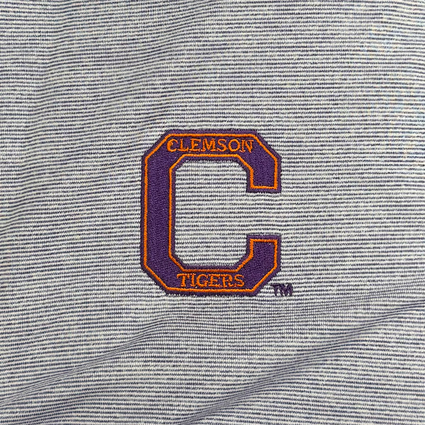 Clemson Southern Tide Driver Spacedye Vault-C Polo - PURPLE