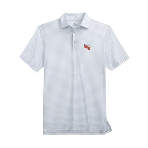 Clemson Southern Tide Dunes Edge Gentleman Tiger Polo - LT GREY