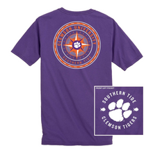 Clemson Southern Tide Gameday Compass Tee - PURPLE