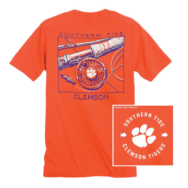 Clemson Southern Tide Gameday Fly Reel Tee