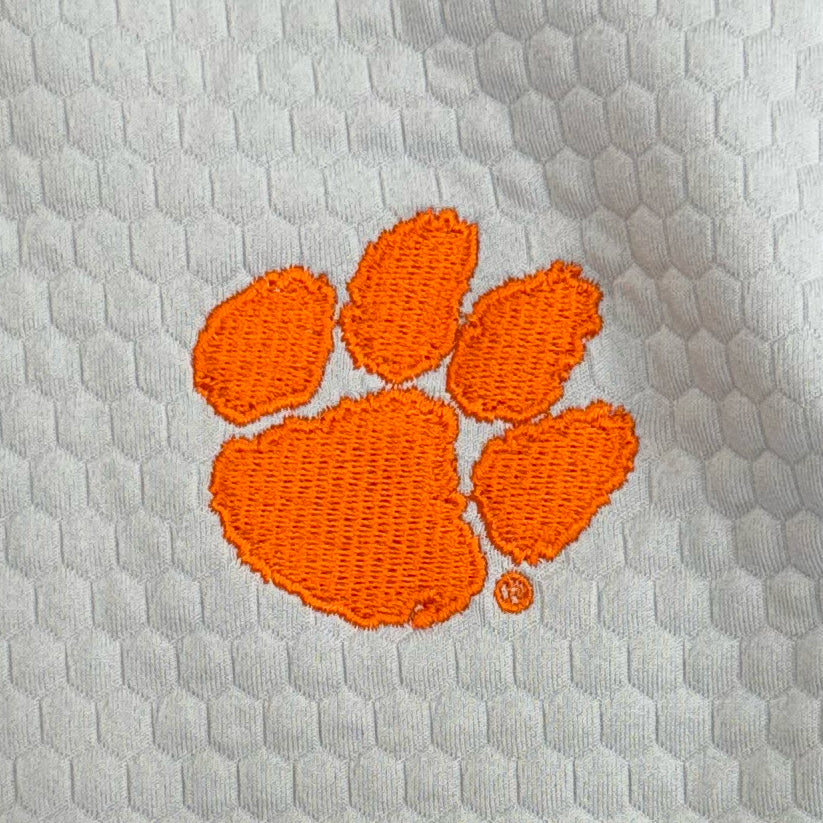 Clemson Southern Tide Scuttle Performance Quarter-Zip Hoodie - MD GREY