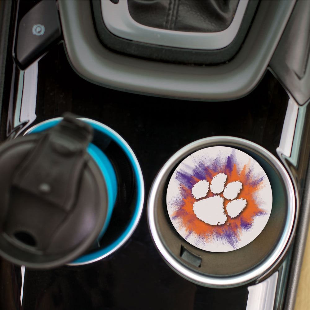 Clemson Splash Car Coaster