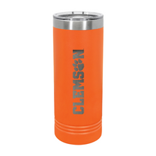 Clemson Stainless Skinny Tumbler - ORANGE