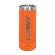 Clemson Stainless Skinny Tumbler