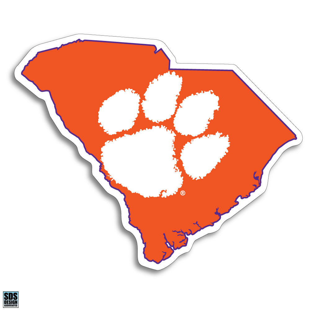 Clemson State Logo Dizzler - ORANGE