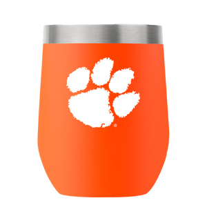 Clemson Stemless Cup Tumbler - ORANGE
