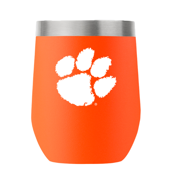 Clemson Stemless Cup Tumbler - ORANGE