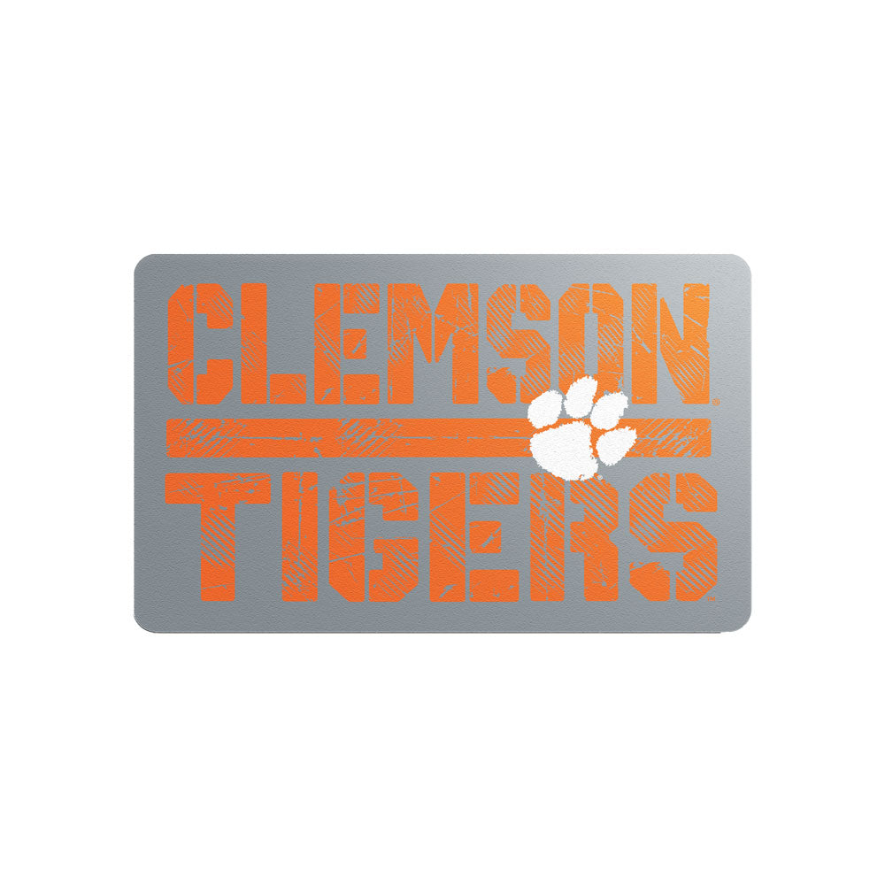 Clemson Stencil Sticker
