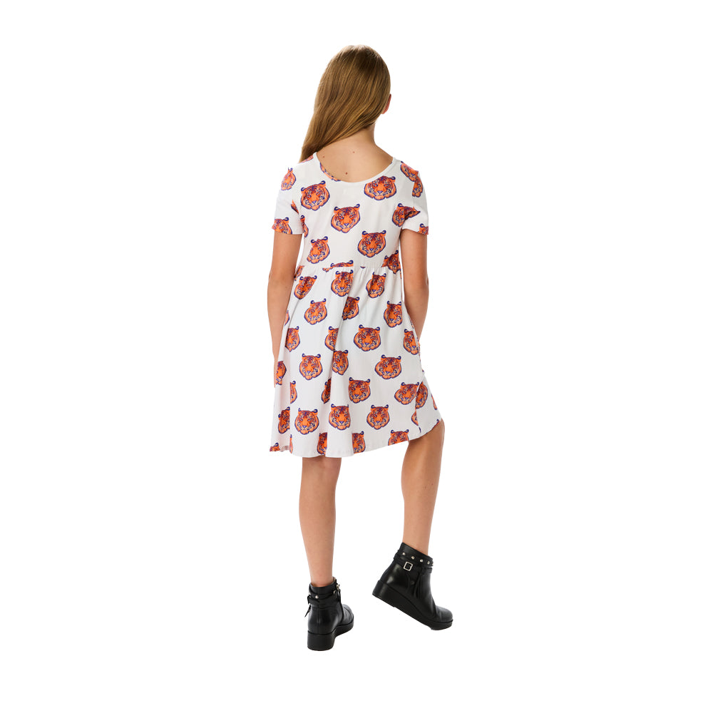 Clemson Stewart Simmons Girls Pocket Dress