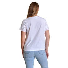 Clemson Stewart Simmons Women's Embroidered Tiger Tee - WHITE